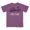 Saddles & Mane home berry tshirt - equestrian outfitter