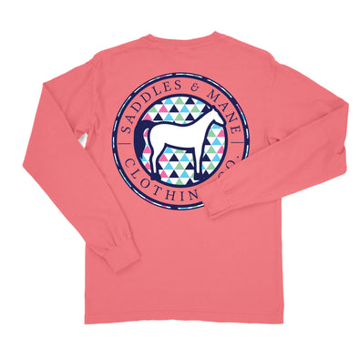 Circle Logo Long Sleeve Pocket T-Shirt